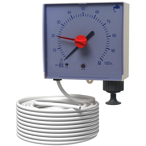 pneumatische füllstandsanzeige