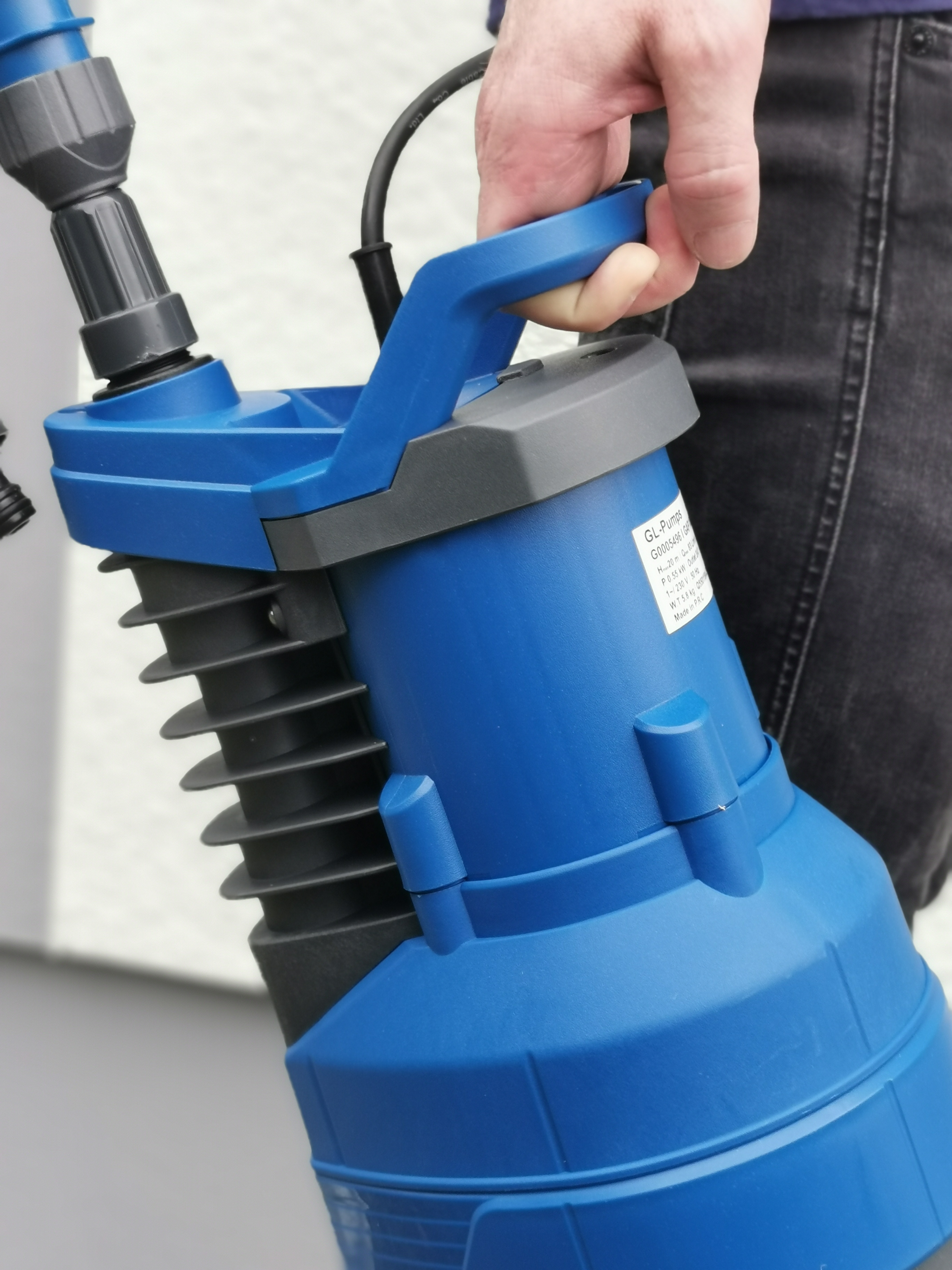 Regenfasspumpe GAPX80  Tauchdruckpumpe