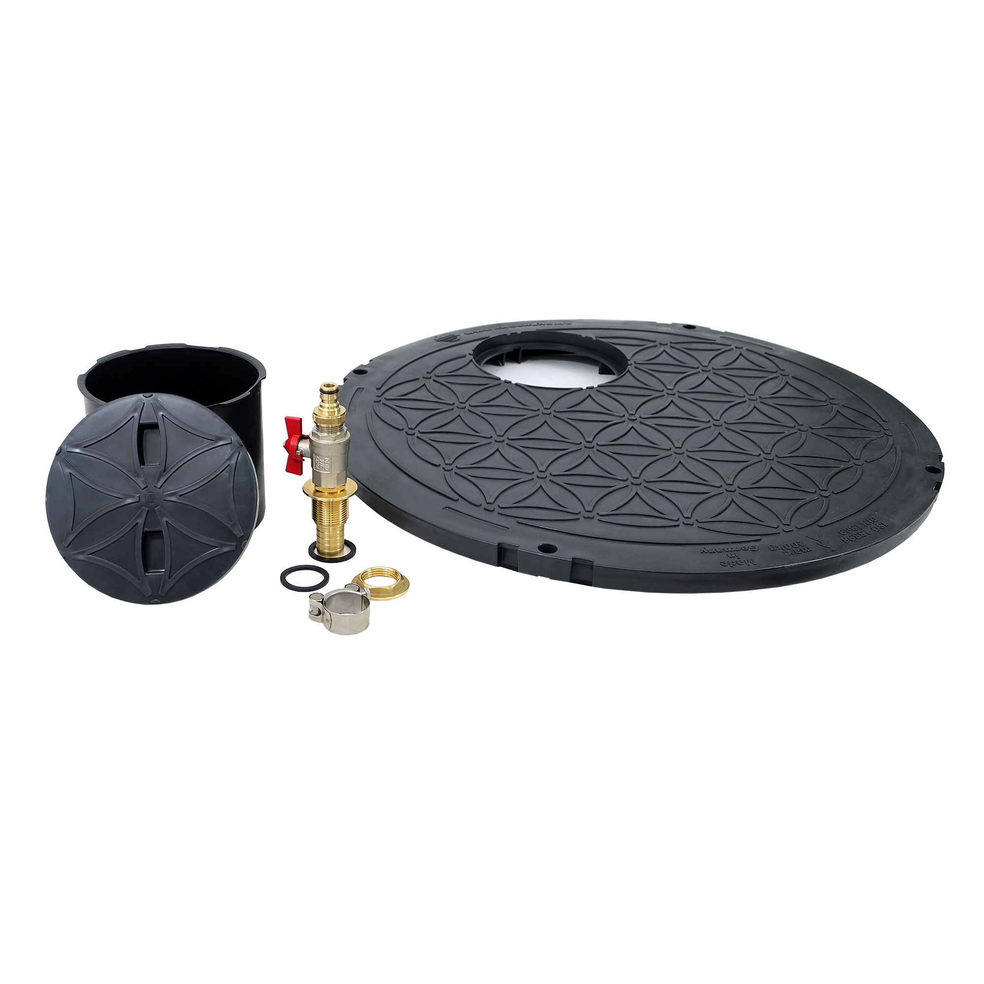 tankabdeckung mit box für technik