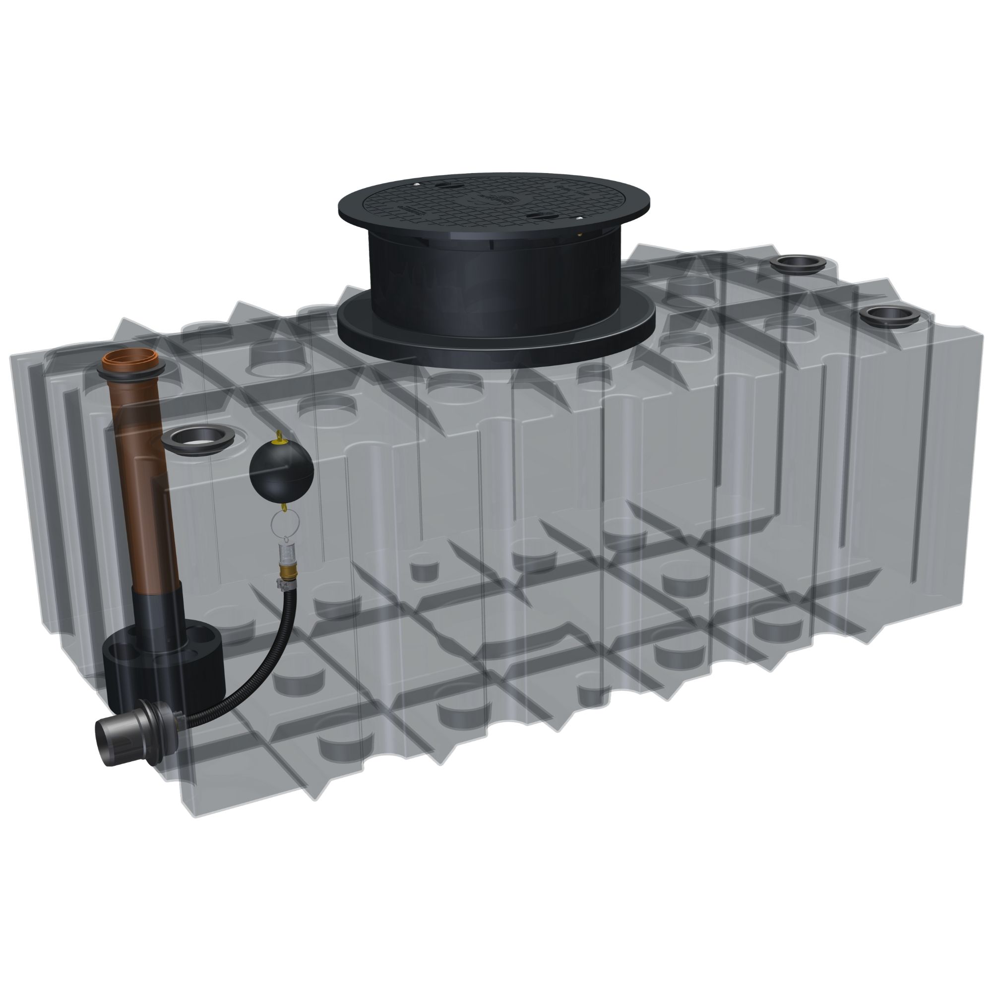 flachtank für retention regenwasser