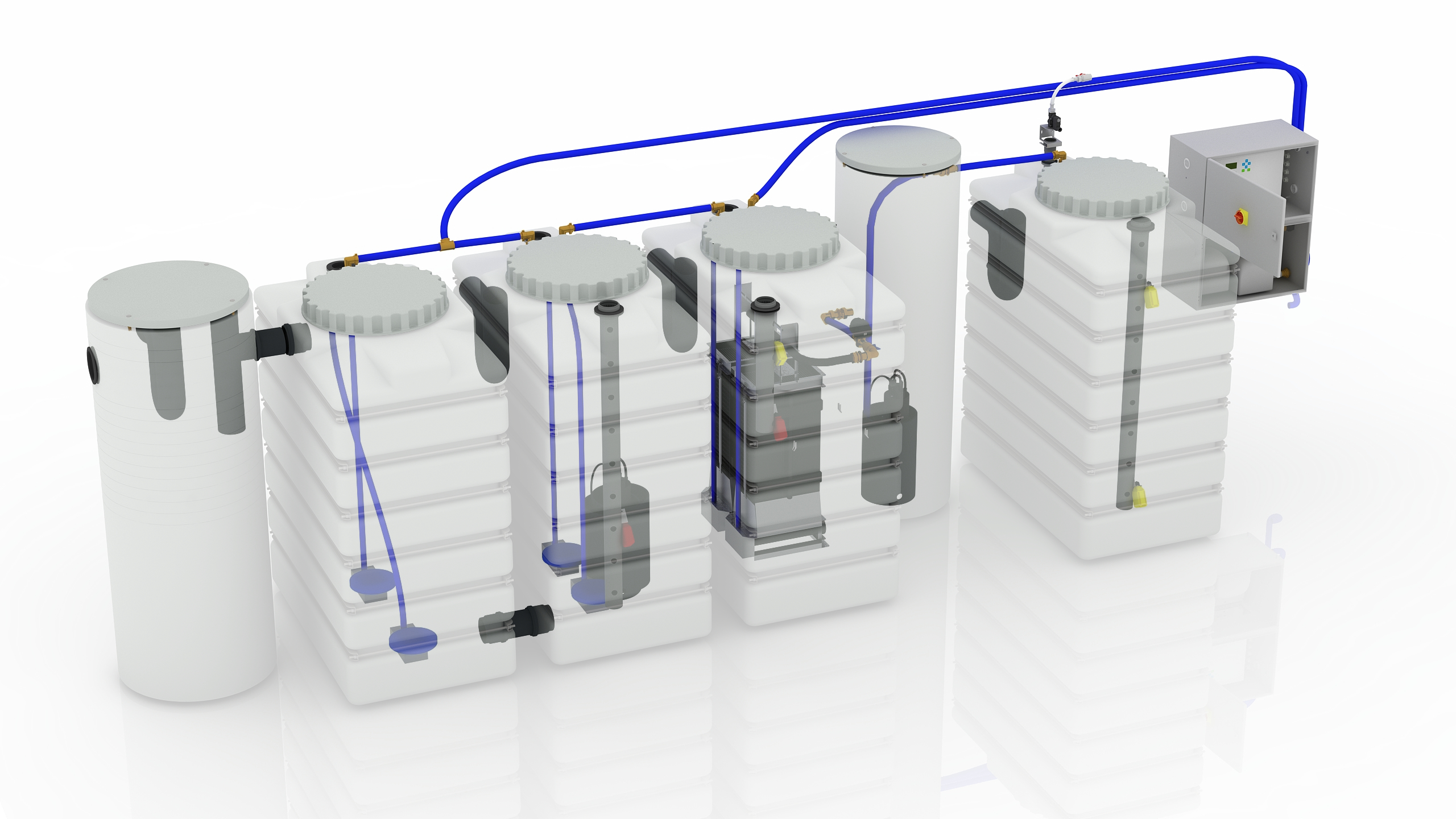 grauwasser recycling anlage