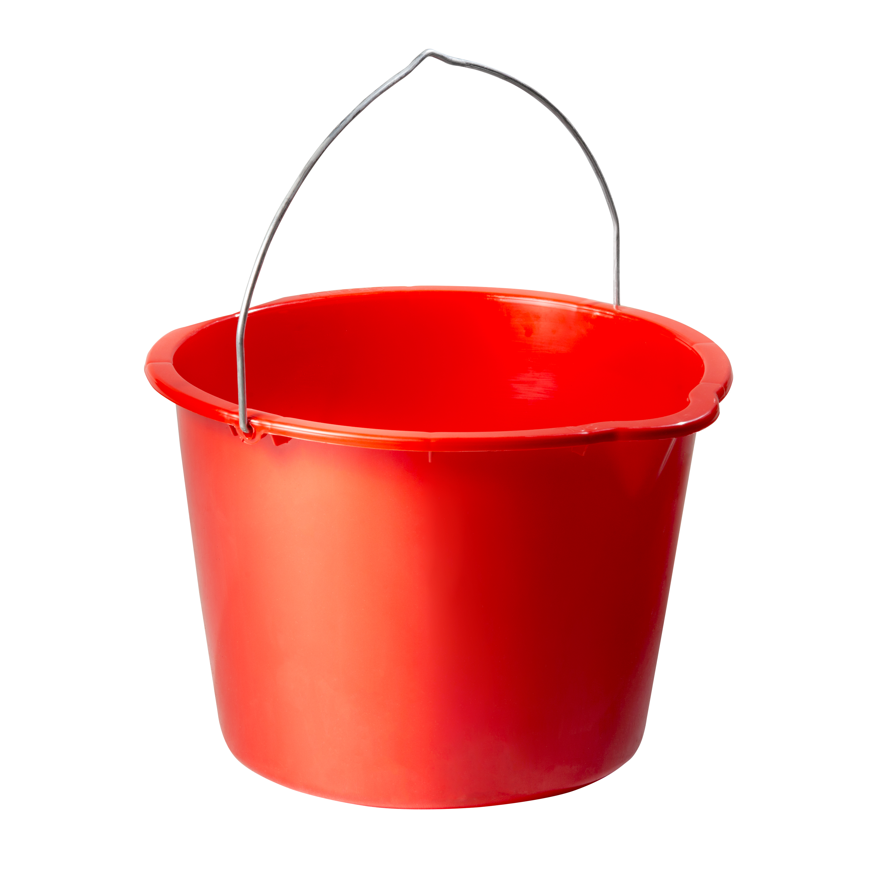 Eimer mit Bügel und Ausguss