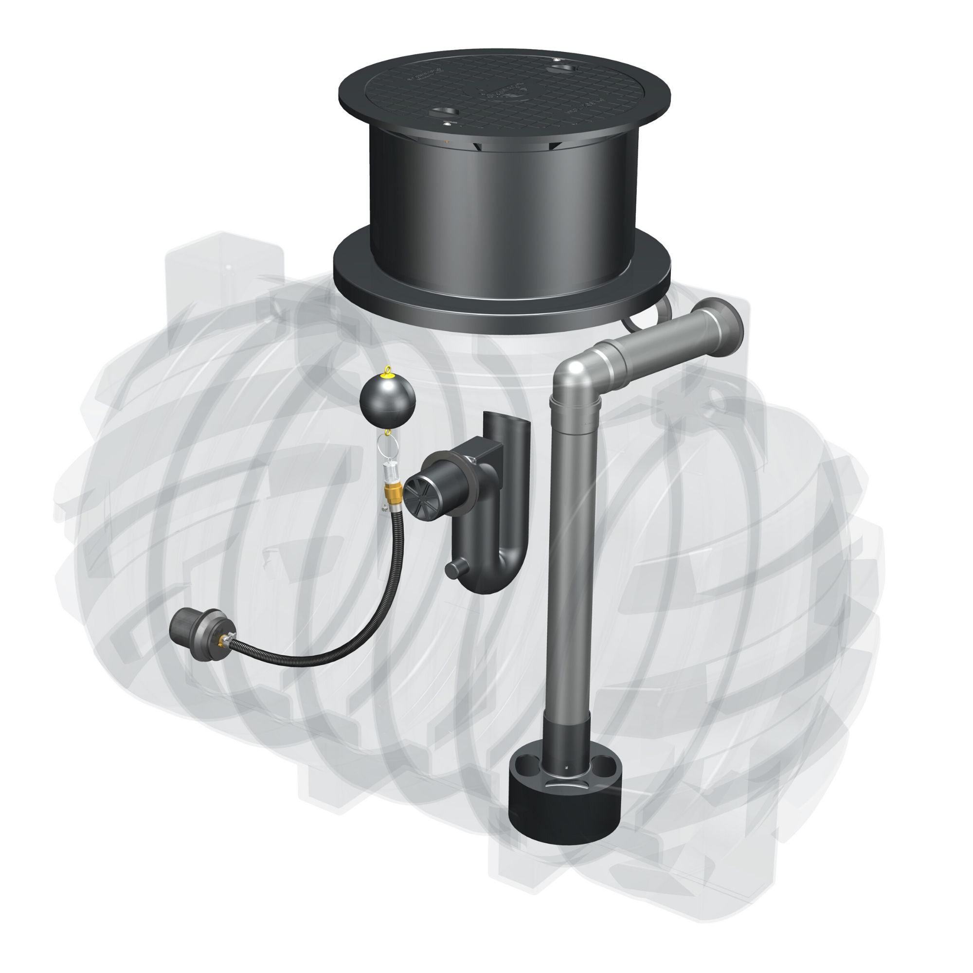 flachtank für retention regenwasser