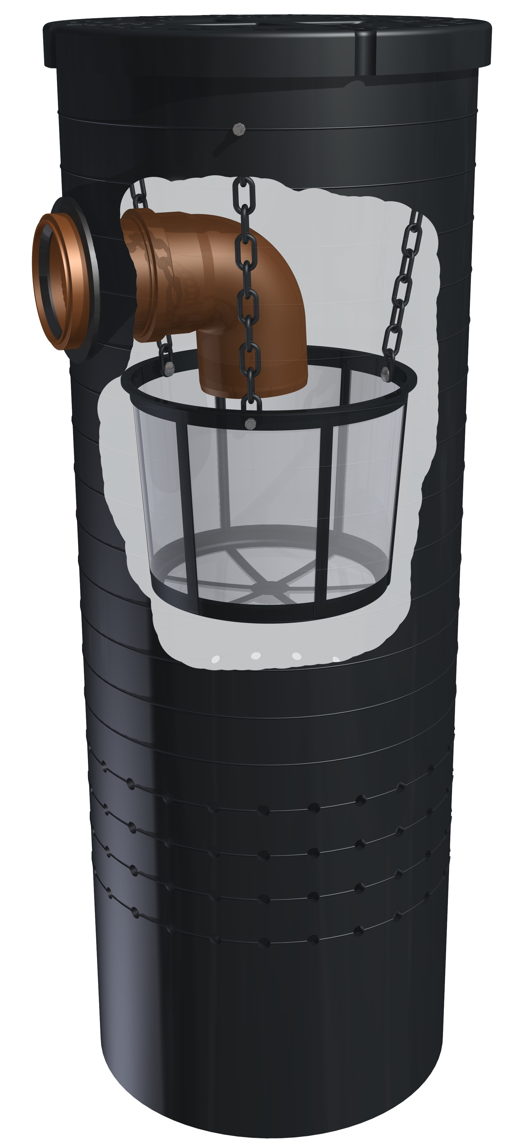 sickerschacht 140 liter