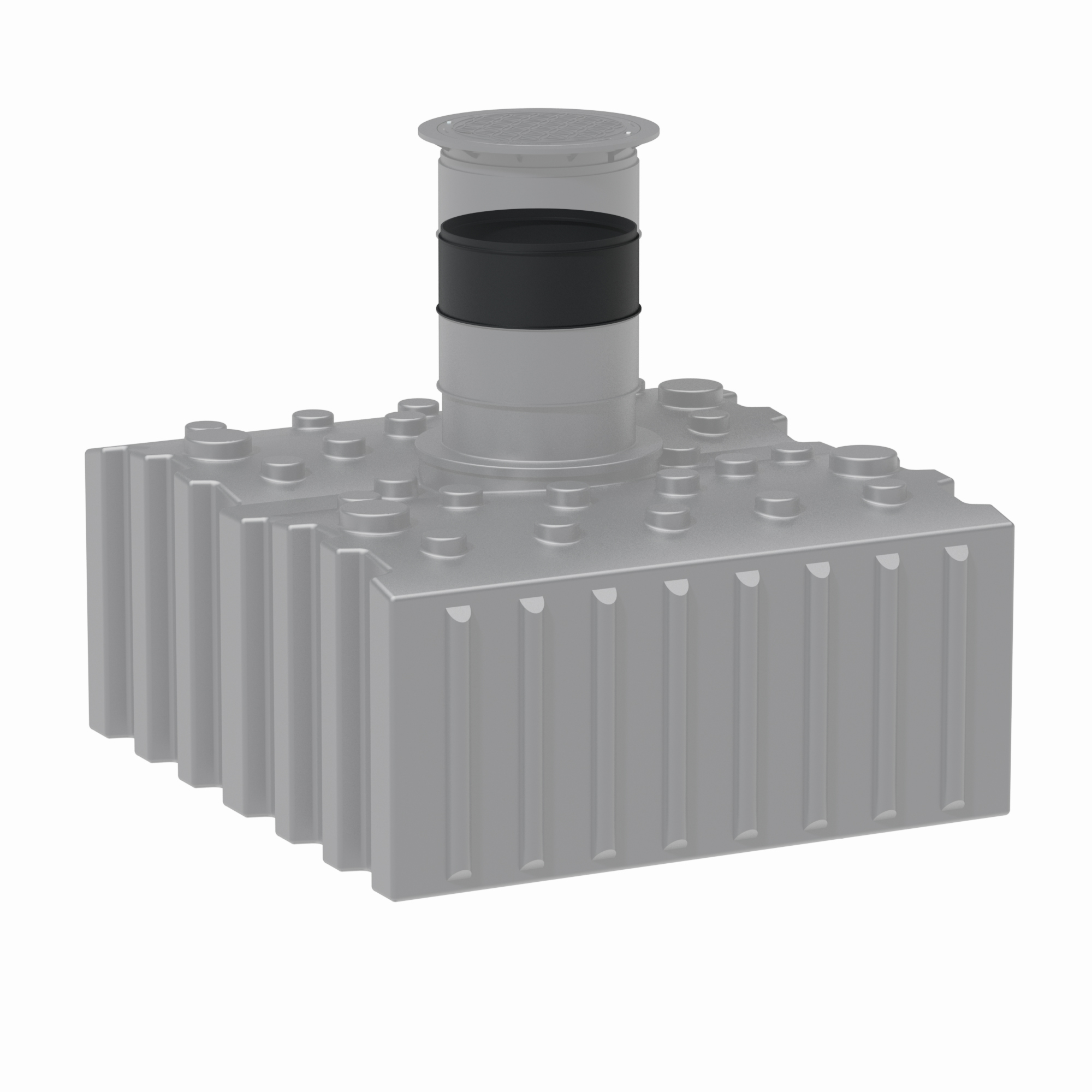 Domverlängerung für wassertank