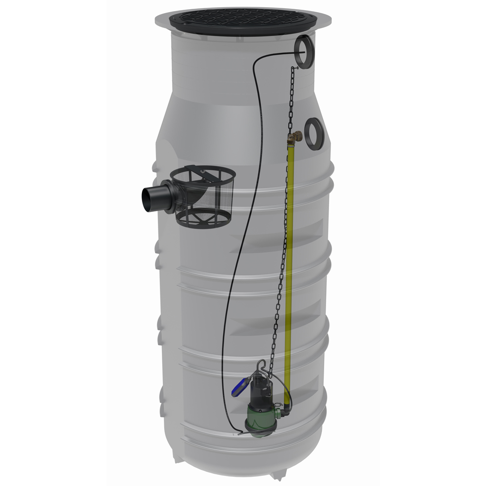 hebeschackt 950 liter