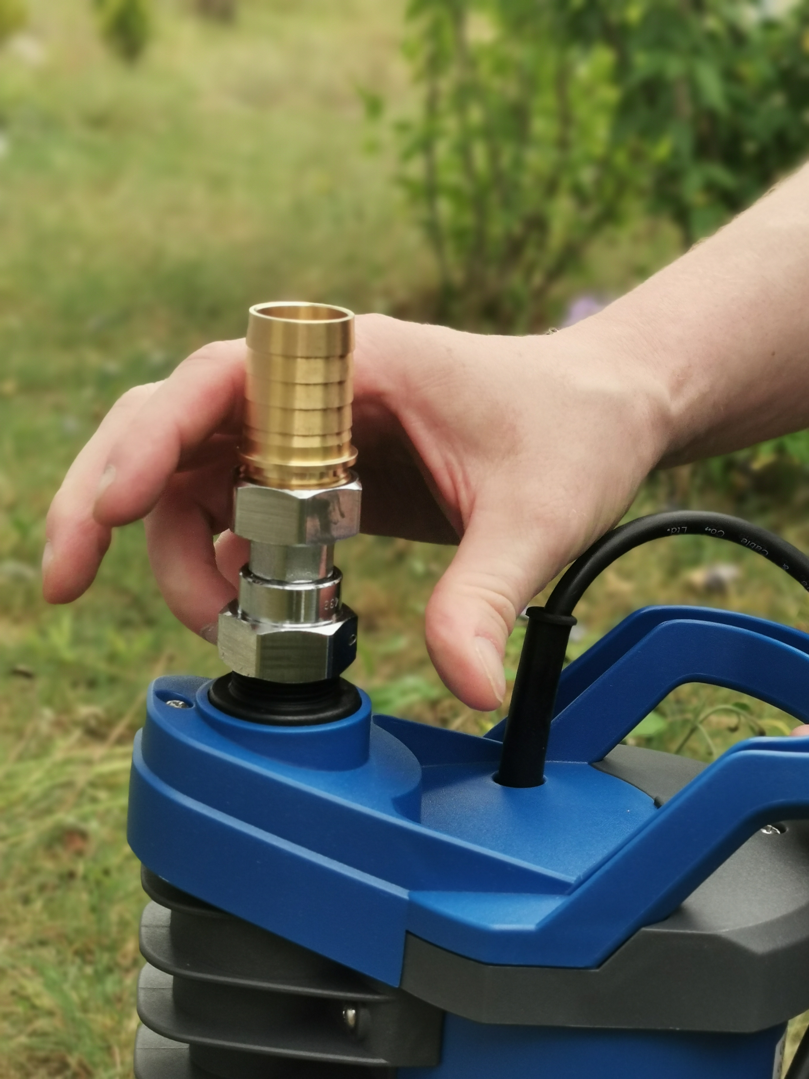 Regenfasspumpe GAPX80  Tauchdruckpumpe