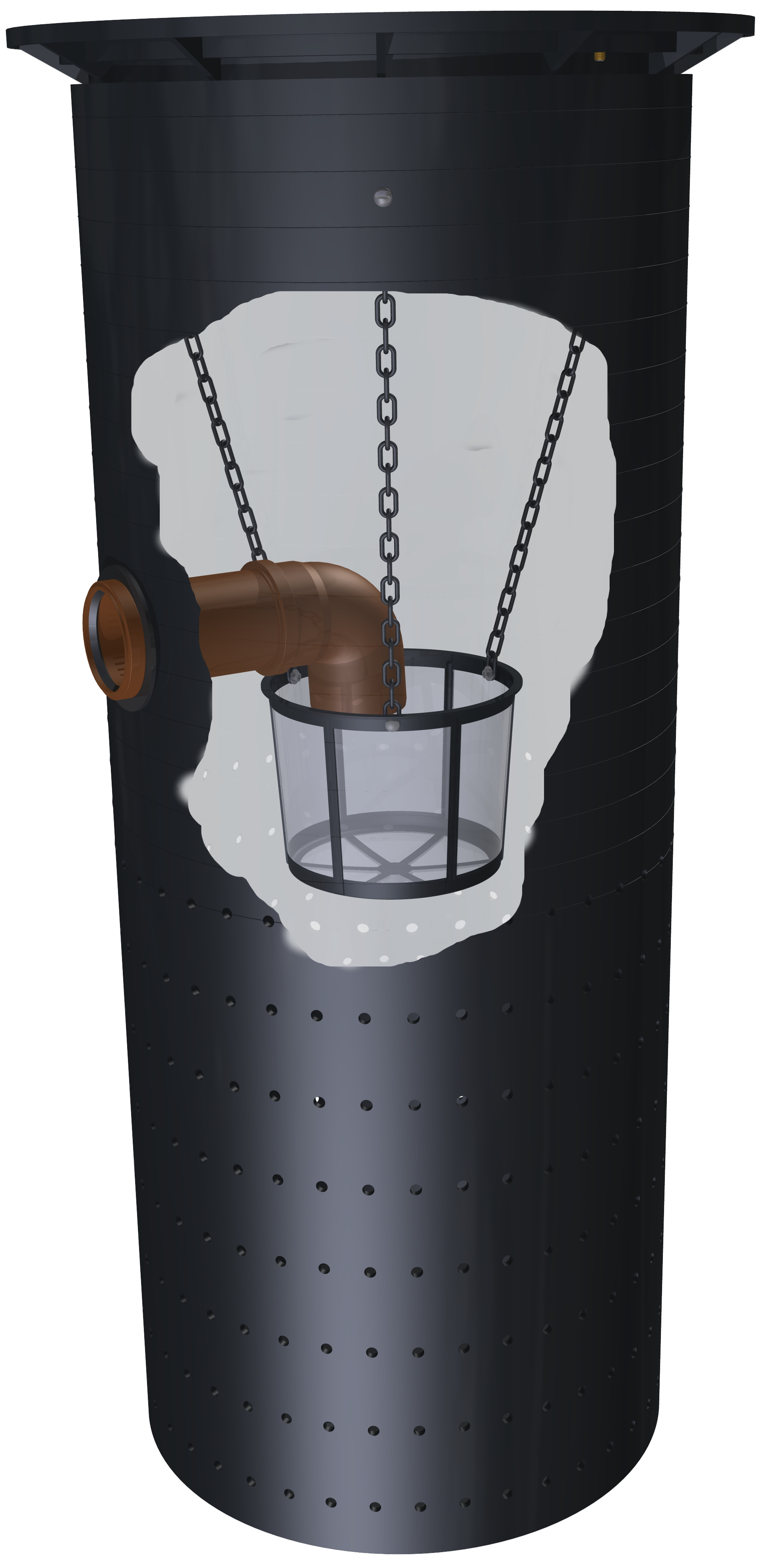 sickerschacht 500 liter